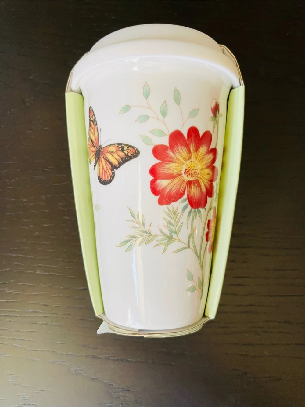 4 Lenox travel, thermal mug